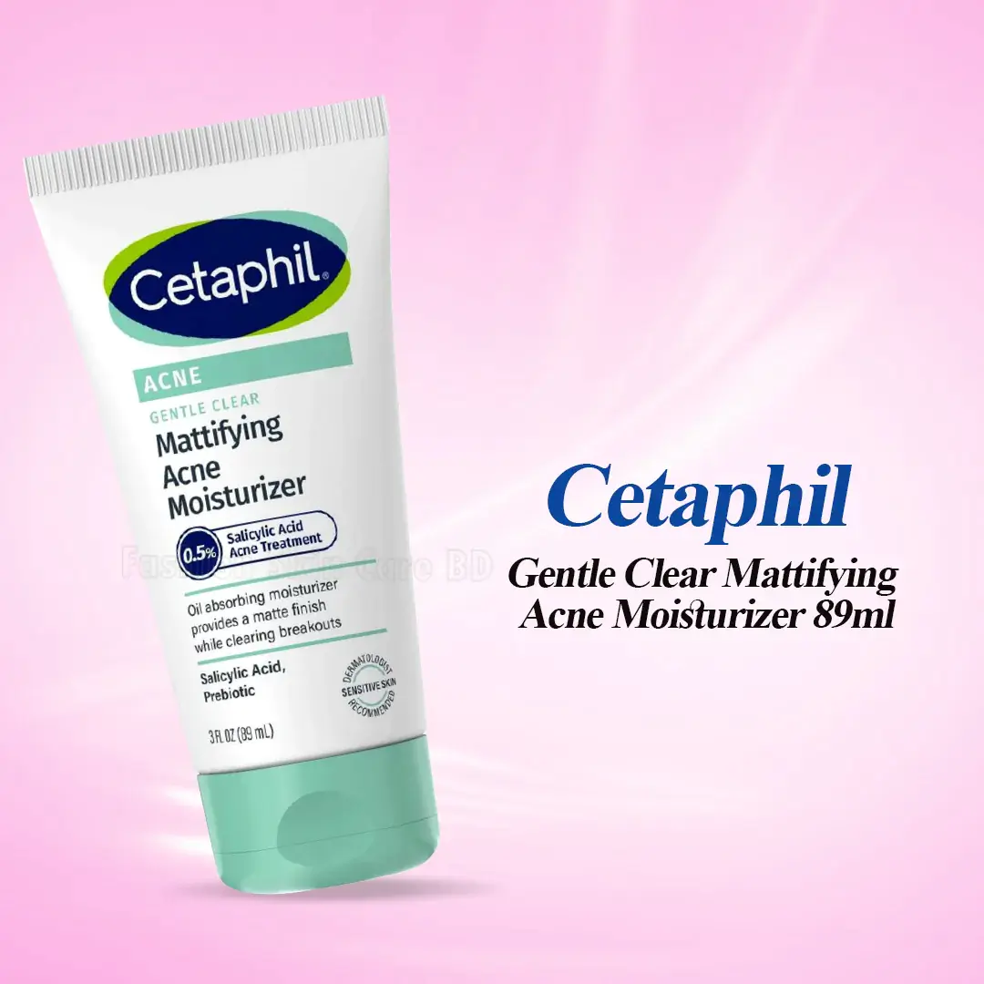 Cetaphil Gentle Clear Mattifying Acne Moisturizer 89ml