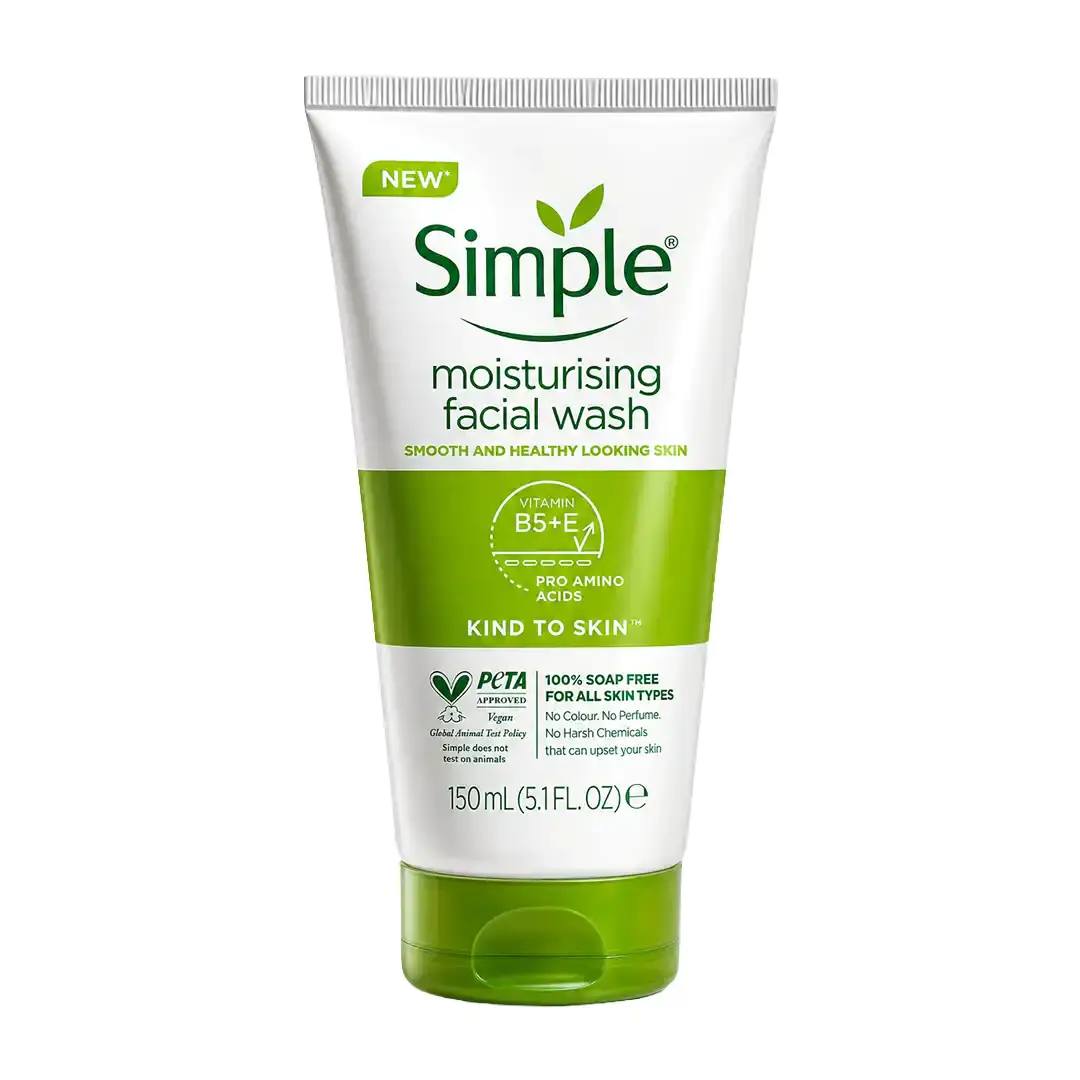 Simple Kind To Skin Moisturising Facial Wash 150ml