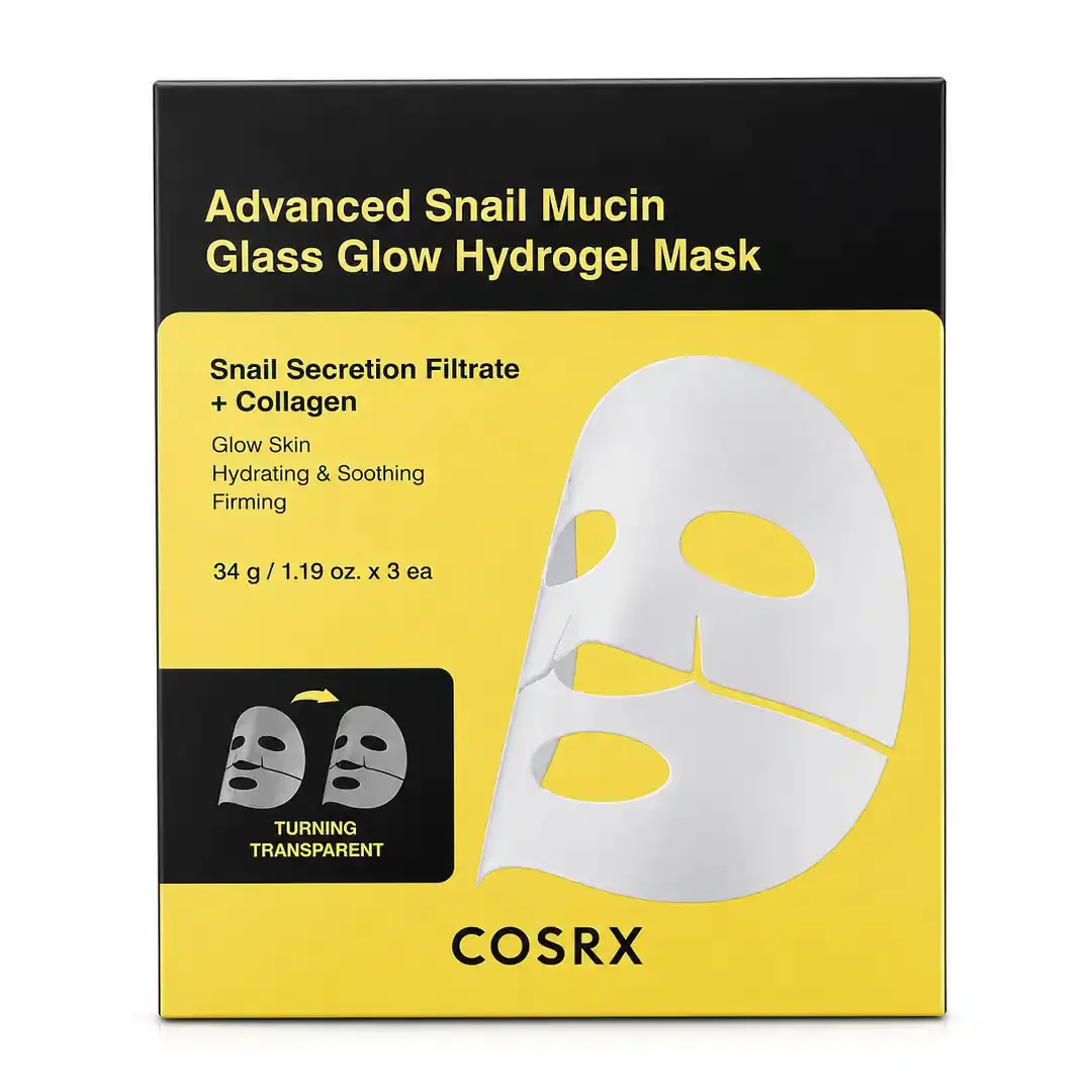 COSRX Advanced Snail Mucin Glass Glow Hydrogel Mask