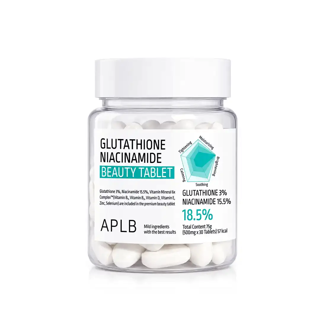 APLB Glutathione Niacinamide Beauty Tablet 500mg x 30 Tablets