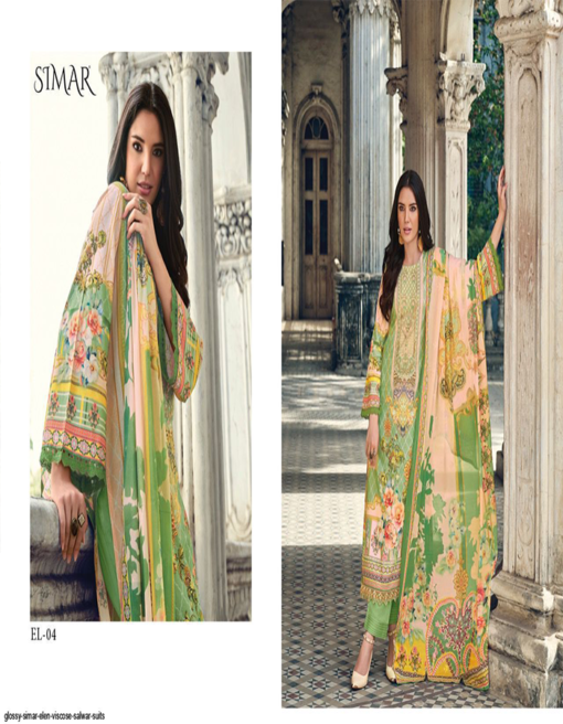 VARSHA ELAAN E ISHQ 22 LUXURY LAWN DIGITALLY PRINTED SUITS AT SURAT - Image 2