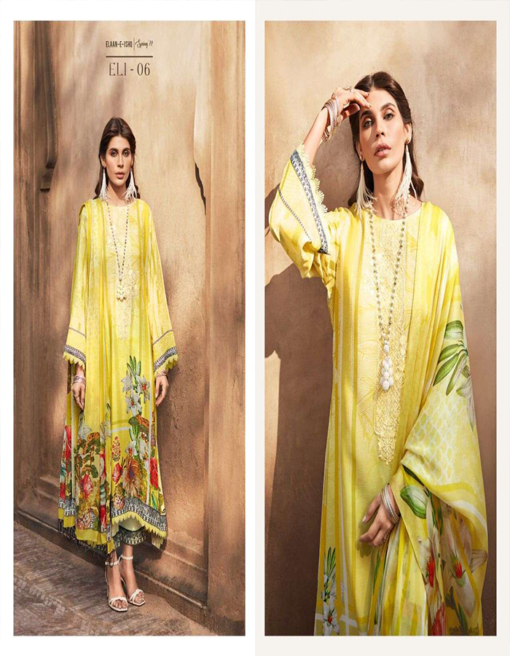 VARSHA ELAAN E ISHQ 22 LUXURY LAWN DIGITALLY PRINTED SUITS AT SURAT