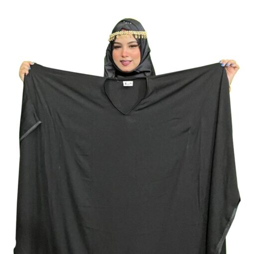 Exclusive Dubai Party / Koti Borka Collection With Hijab - Image 2