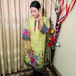 Bin Saeed Pakistani Cotton Printed Kurti (In Bangladesh)