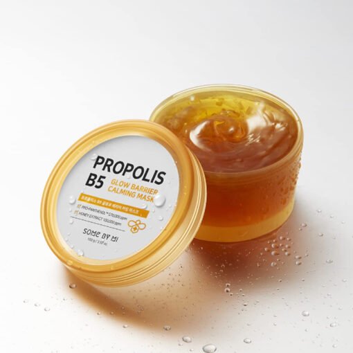 Some By Mi Propolis B5 Glow Barrier Calming Mask 100G (In Bangladesh) - Image 4