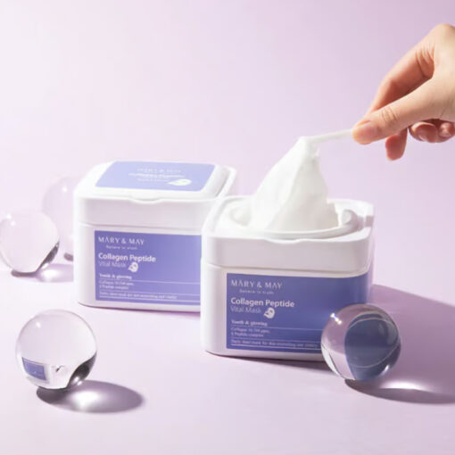 Mary&May Collagen Peptide Vital Mask (30pcs) - Image 3