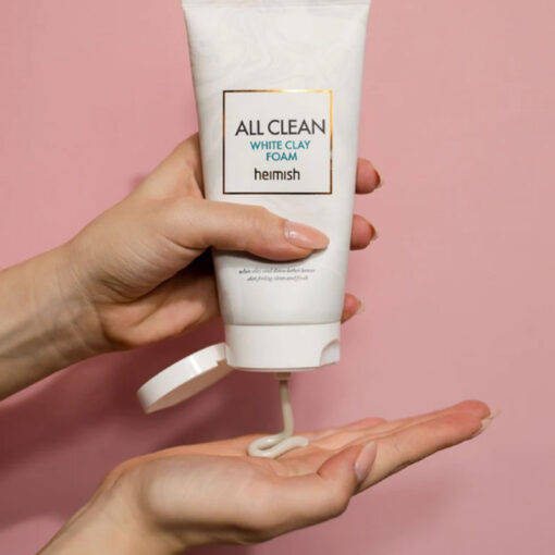 Heimish All Clean White Clay Foam Mini 30ml - Image 3