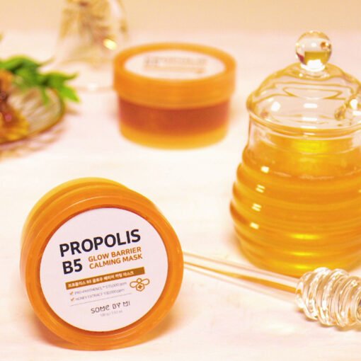 Some By Mi Propolis B5 Glow Barrier Calming Mask 100G (In Bangladesh) - Image 2