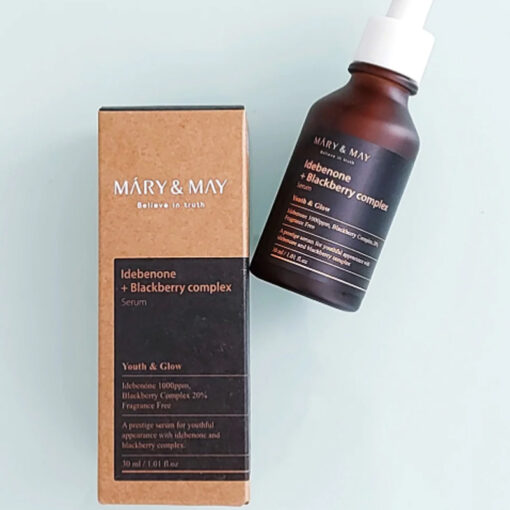 Mary&May Idebenone + Blackberry Complex Serum 30ml - Image 2