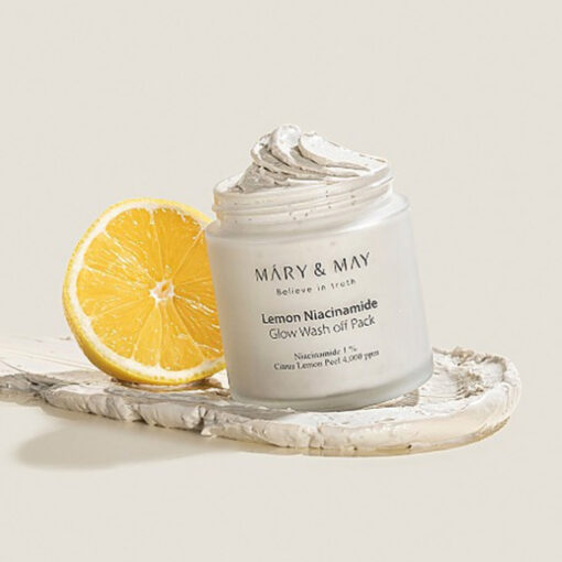 Mary & May Lemon Niacinamide Glow Wash Off Pack 125G (In Bangladesh)