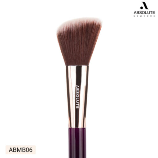 Absolute New York Angled Blush Brush For Face - ABMB06 - Image 2