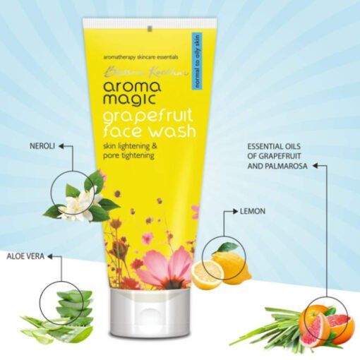 Aroma Magic Grapefruit Face Wash 100ml - Image 2