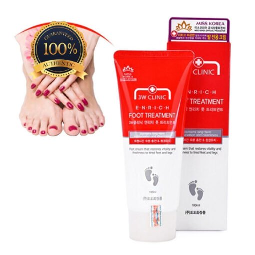 3W Clinic Enrich Foot Treatment 100ml - Image 2