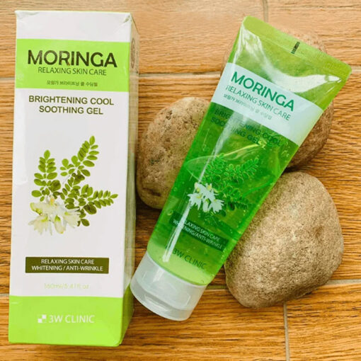 3W Clinic Moringa Brightening Cool Soothing Gel 160ml - Image 3