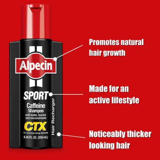 Alpecin Sport Caffeine Shampoo 250ml - Image 2