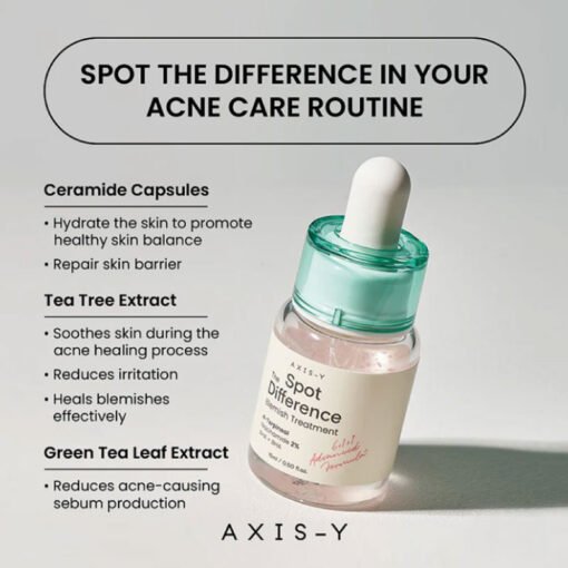 AXIS-Y Spot The Difference Blemish Treatment 15ml (In Bangladesh) - Image 3