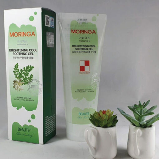 BEAUTE Moringa Melasma-X Brightening Cool Soothing Gel 160ml - Image 2