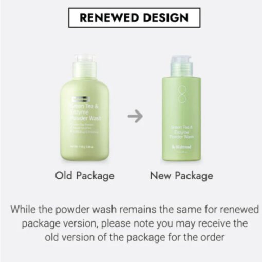 BY WISHTREND Green Tea & Enzyme Powder Wash – 70g (In Bangladesh) - Image 3