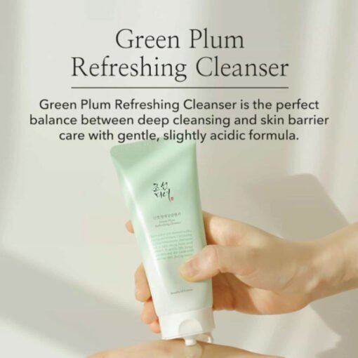 Beauty of Joseon Green Plum Refreshing Cleanser 100ml - Image 3