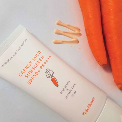 Bellflower Carrot Mild Sunscreen SPF50+/PA++++ 50ml (In Bangladesh) - Image 2