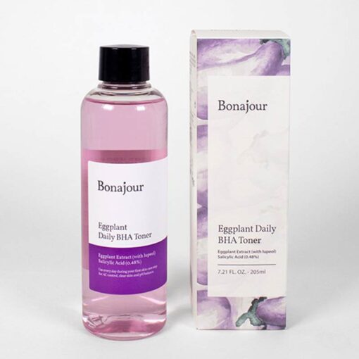 Bonajour Eggplant Bha Daily Toner 205ml - Image 4