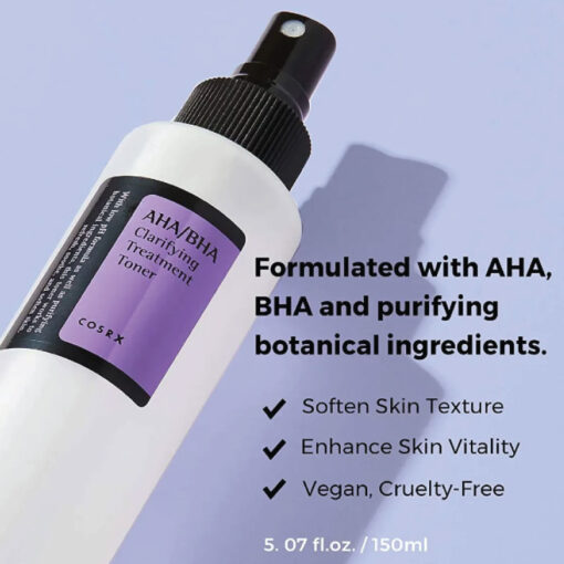COSRX AHA/BHA Clarifying Treatment Toner 150ml - Image 2