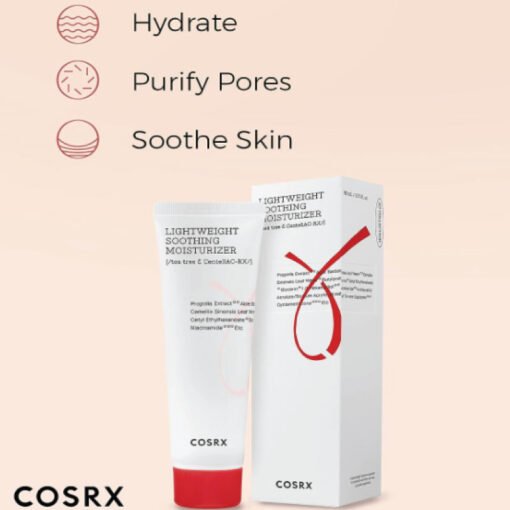 COSRX Lightweight Soothing Moisturizer 80ml - Image 2