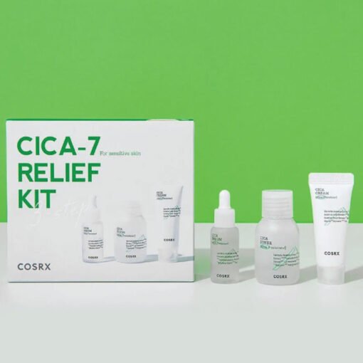 COSRX Pure Fit CICA-7 RELIEF KIT- 3 steps (In Bangladesh) - Image 3