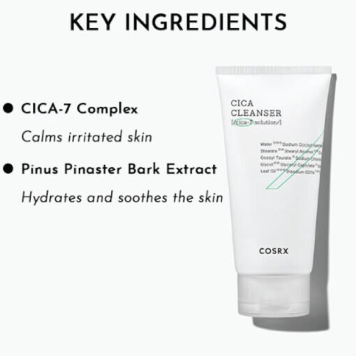 COSRX Pure Fit Cica Cleanser 150ml - Image 2