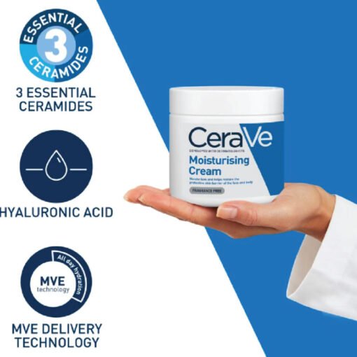 CeraVe Moisturising Cream For Dry To Very Dry Skin 50ml (In Bangladesh) - Image 3