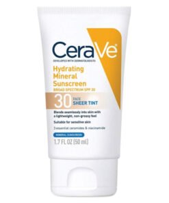 Cerave Hydrating Mineral Sunscreen SPF 30 Face Sheer Tint 50ml (In Bangladesh)