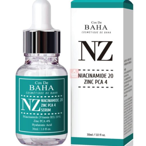 Cos De Baha Niacinamide 20% + Zinc 4% Serum 30ml (NZ) - Image 3