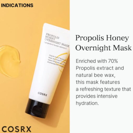 Cosrx Full Fit Propolis Honey Overnight Mask 60ml - Image 2