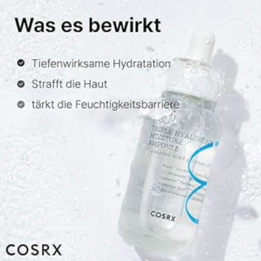 Cosrx Hydrium Triple Hyaluronic Moisture Ampoule 40ml (In Bangladesh) - Image 2