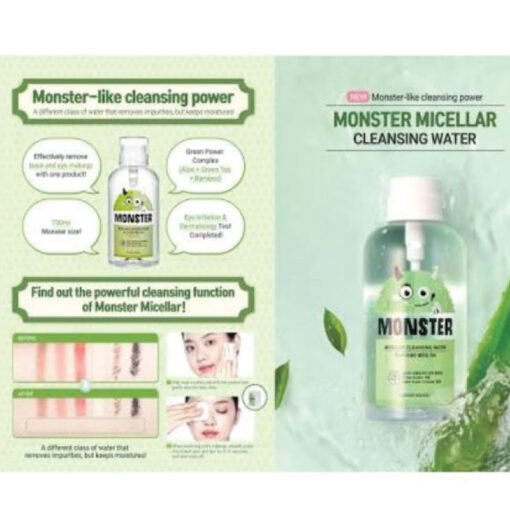 Etude House Monster Micellar Cleansing Water - Image 2