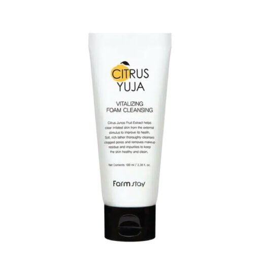 Farm Stay Citrus Yuzu Vitalizing Foam Cleansing 100ml (In Bangladesh)