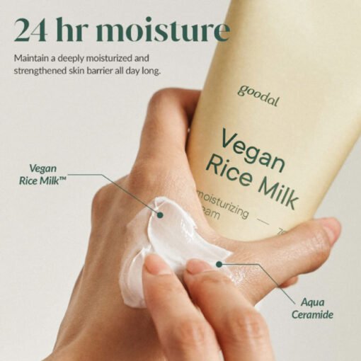 Goodal Vegan Rice Milk Moisturizing Sun Cream 50ml - Image 2