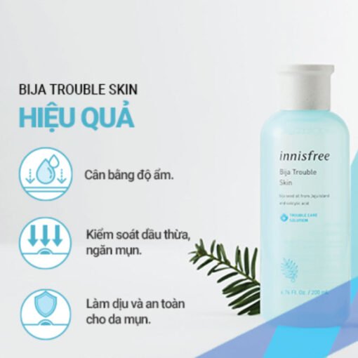 INNISFREE BIJA TROUBLE SKIN 200ML (In Bangladesh) - Image 2