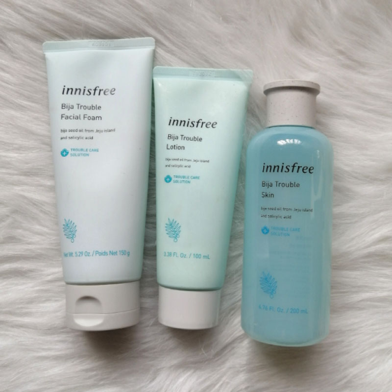 Innisfree Bija Trouble Skin Care Set - Image 2