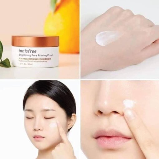 Innisfree Brightening Pore Priming Cream 50ml (In Bangladesh) - Image 2