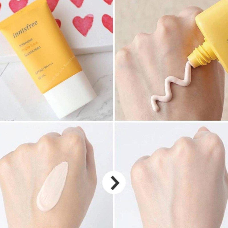 Innisfree Intensive Triple-shield Sunscreen SPF50+ PA++++ 50ml - Image 2