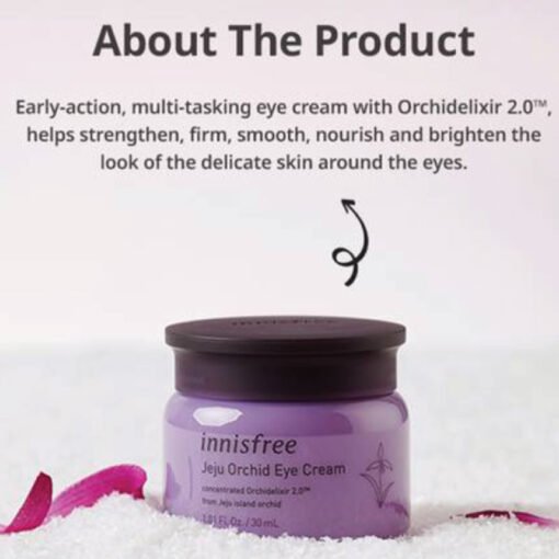 Innisfree Jeju Orchid Eye Cream 30ml (In Bangladesh) - Image 2