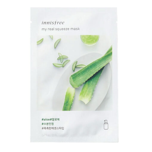 Innisfree My Real Squeeze Mask [Aloe] 20ml - Image 2