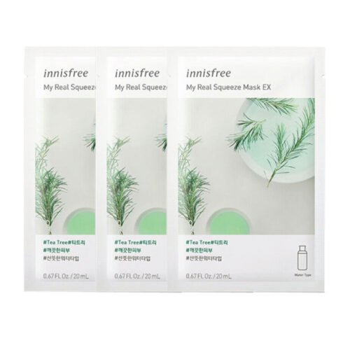 Innisfree My Real Squeeze Mask [Tea Tree] 20ml (In Bangladesh) - Image 2