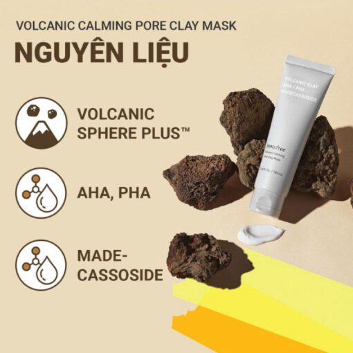 Innisfree Volcanic Calming Pore Clay Mask 100ml (In Bangladesh) - Image 2