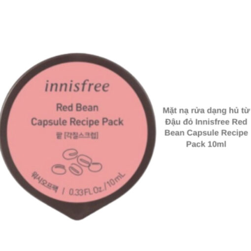 Innisfree – Red Bean Capsule Recipe Pack 10 mL (In Bangladesh) - Image 2