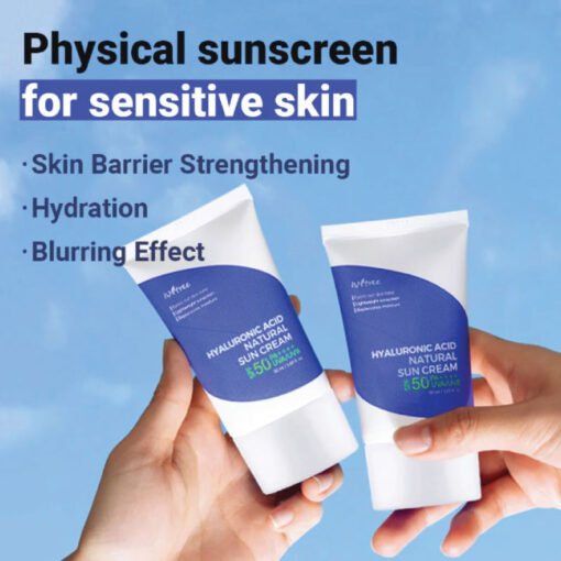 Isntree Hyaluronic Acid Natural Sun Cream 50ml (In Bangladesh) - Image 3