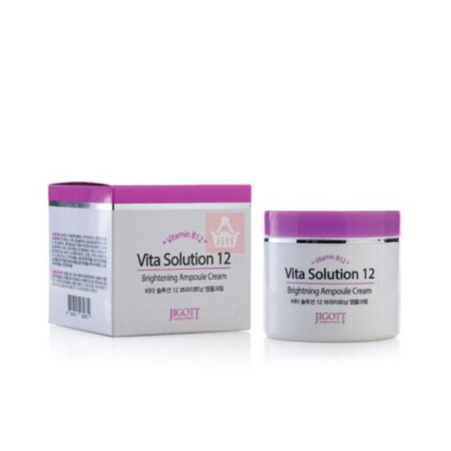 Jigott Vita Solution 12 Brightining Ampoule Cream - 100g (In Bangladesh) - Image 2