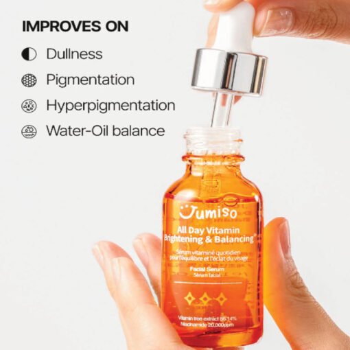 Jumiso All Day Vitamin Brightening & Balancing Facial Serum 30ml (In Bangladesh) - Image 3