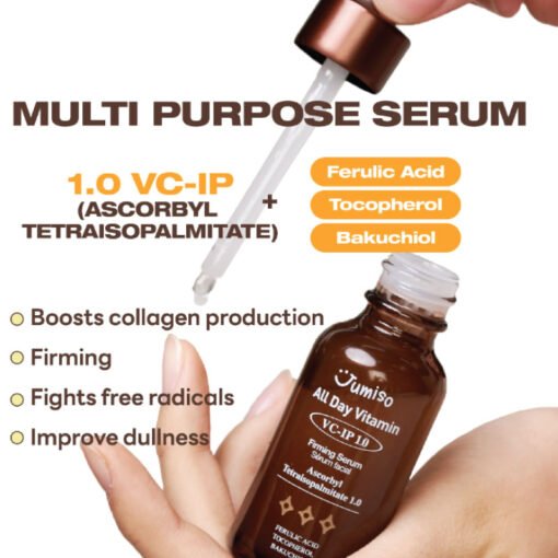 Jumiso All Day Vitamin VC-IP 1.0 Firming Serum 30ml (In Bangladesh) - Image 2